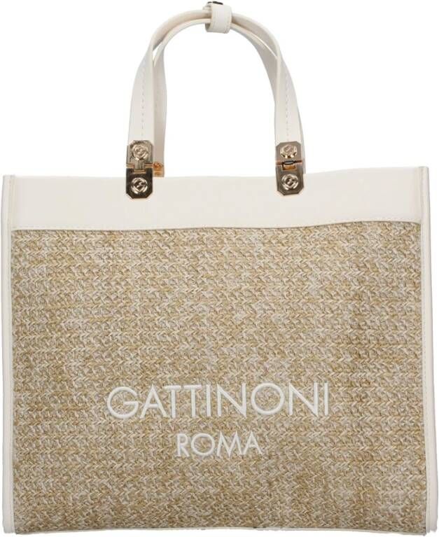 Gattinoni Roma Binia7913WZ met handaccessoires Beige Dames
