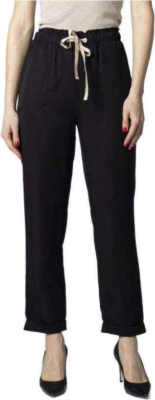 Gaudi Gaudì Jeans Women's Trousers Zwart Dames