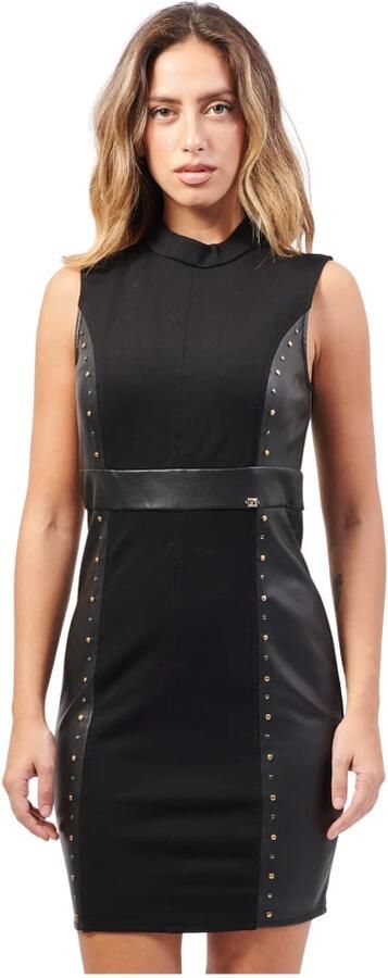 Gaudi Zwarte Milano Jurk met Studs Black Dames