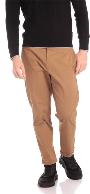 Gaudi Slim-fit Trousers Beige Heren