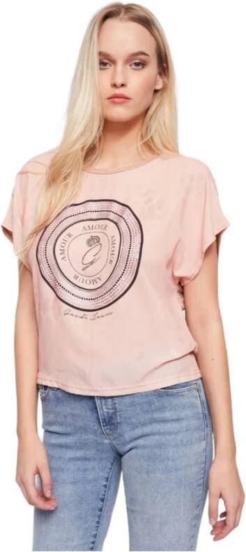 Gaudi T-Shirts Roze Dames