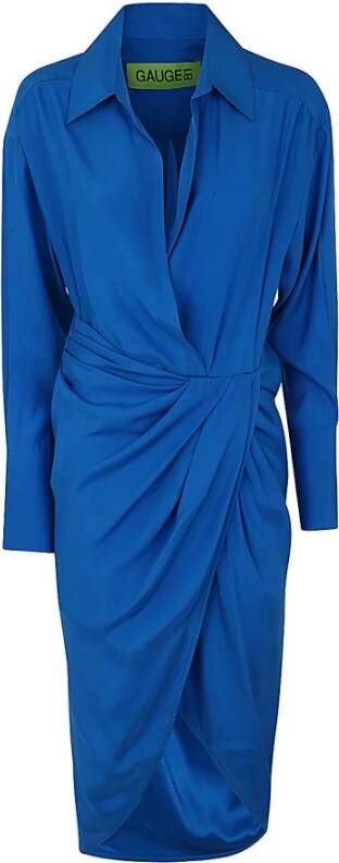 Gauge81 Midi -jurk Blauw Dames
