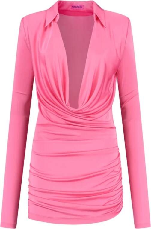 Gauge81 Short Dresses Roze Dames