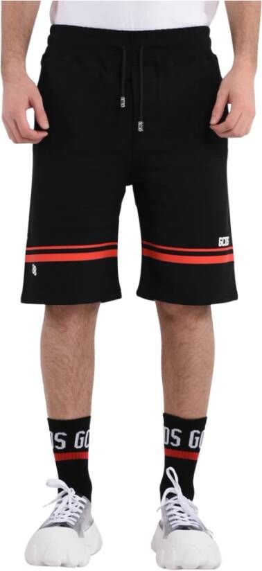 Gcds Shorts with logo Zwart Heren