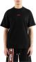 Gcds Zwart T-shirt met logo-print Black Heren - Thumbnail 2