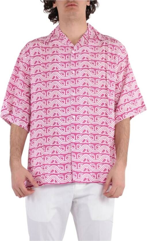 Gcds Alledaagse t-shirts Roze Heren