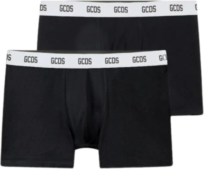 Gcds Heren Essentials Boxer Briefs 2-Pack Black Heren