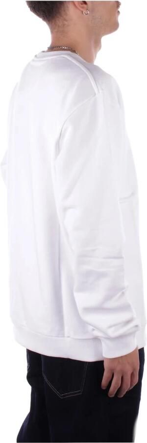 Gcds Halve-Zip Katoenen Sweatshirt met Logodetail White Dames - Foto 10