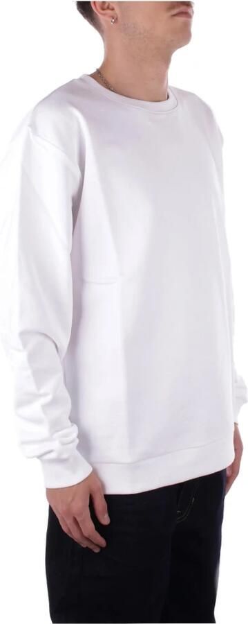 Gcds Halve-Zip Katoenen Sweatshirt met Logodetail White Dames - Foto 7