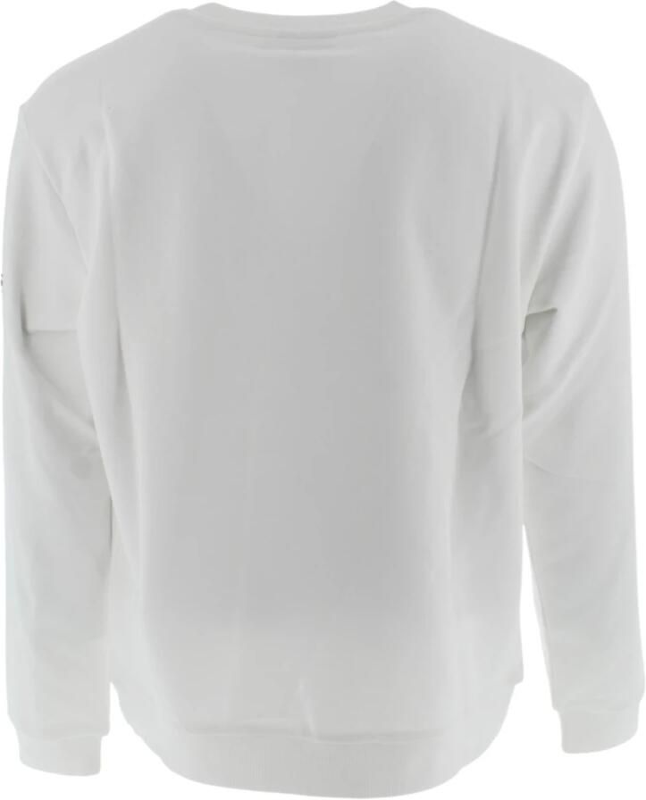Gcds Halve-Zip Katoenen Sweatshirt met Logodetail White Dames - Foto 2