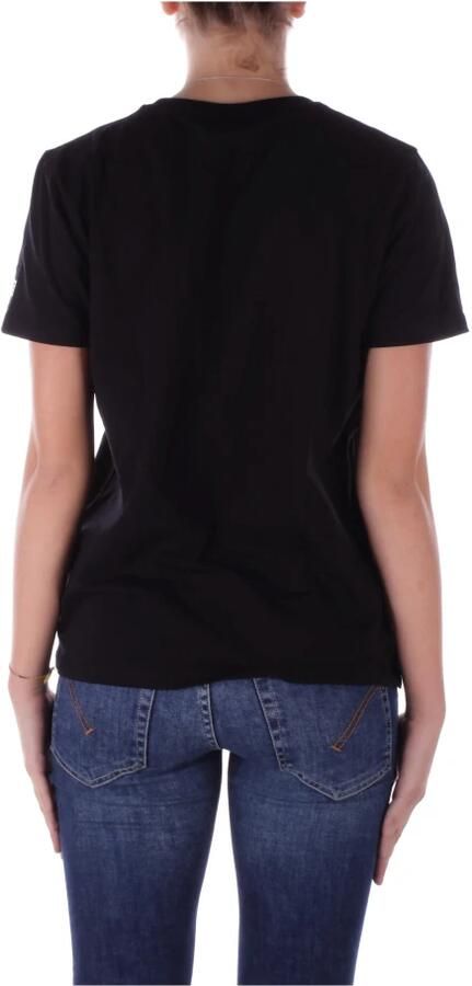 Gcds Zwart Logo Voorkant T-shirt Black