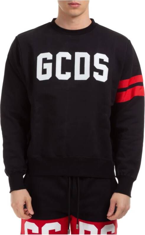 Gcds Logo Sweatshirt Zwart Heren