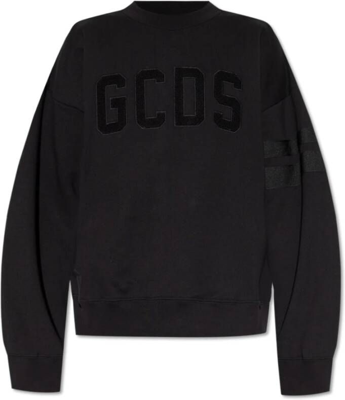 Gcds Logo sweatshirt Zwart Heren