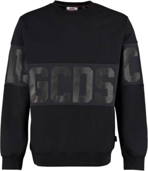 Gcds Logo sweatshirt Zwart Heren