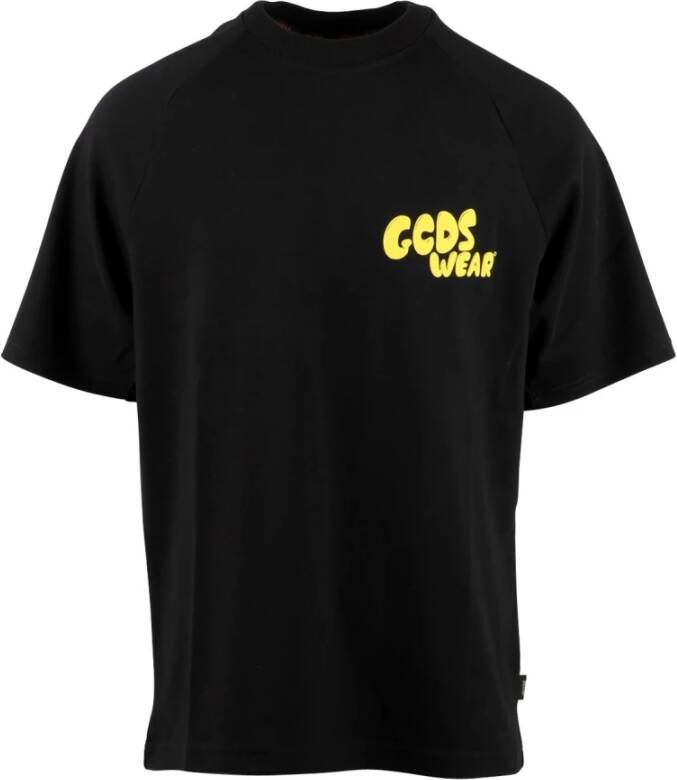 Gcds Rick Morty T-shirt Zwart Heren