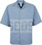 Gcds Shirt Ss22M340201 Blauw Heren - Thumbnail 1