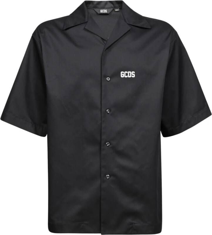 Gcds Shirts Black Zwart Heren