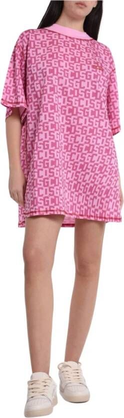 Gcds Short Dresses Roze Dames