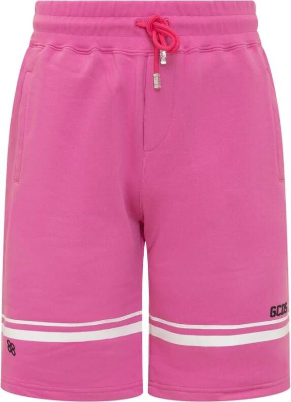 Gcds Stijlvolle Shorts voor een Trendy Look Pink Heren
