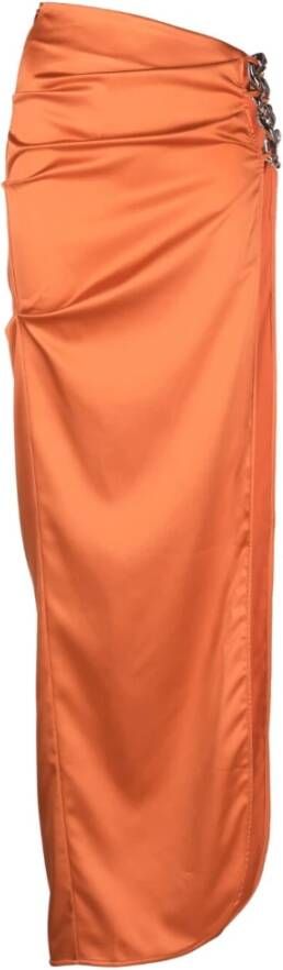 Gcds Skirts Orange Oranje Dames