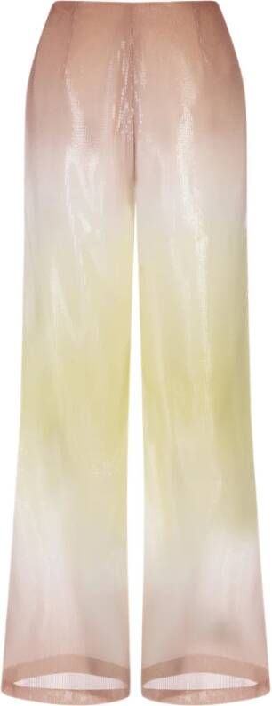 Gcds Straight Trousers Roze Dames