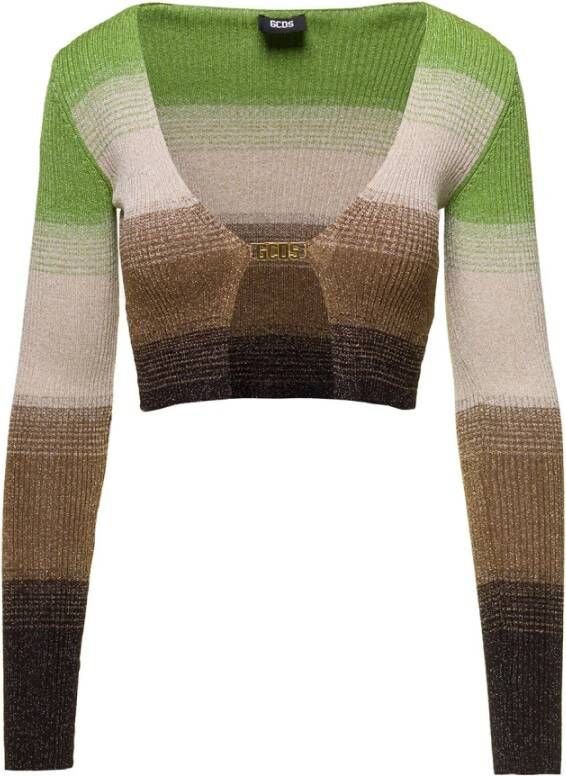 Gcds Sweaters Green Groen Dames