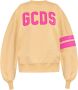 Gcds Sweatshirt met logo Beige Dames - Thumbnail 3