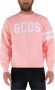 Gcds Logo Sweatshirt Pink Heren - Thumbnail 1
