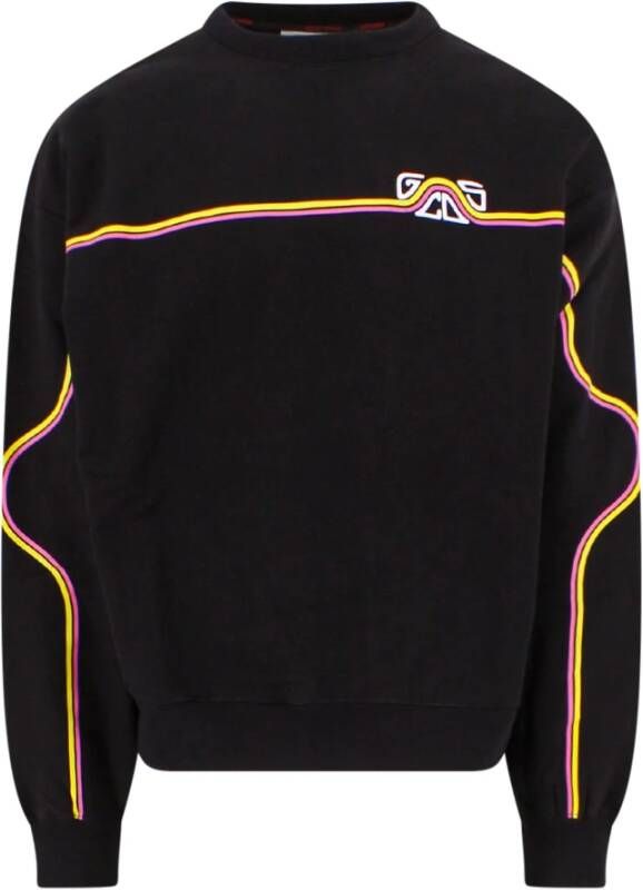 Gcds Sweatshirt Zwart Heren
