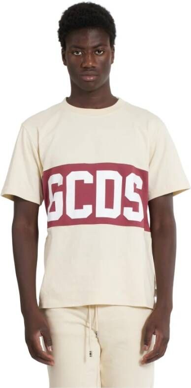Gcds T-shirt White Heren