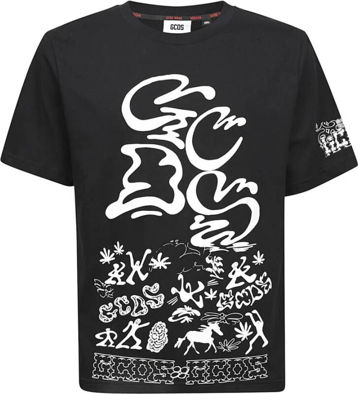 Gcds T-shirt Zwart Heren