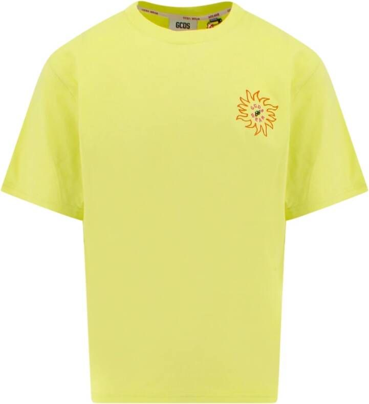 Gcds T-Shirts Yellow Heren