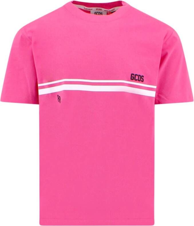 Gcds T-Shirts Roze Heren
