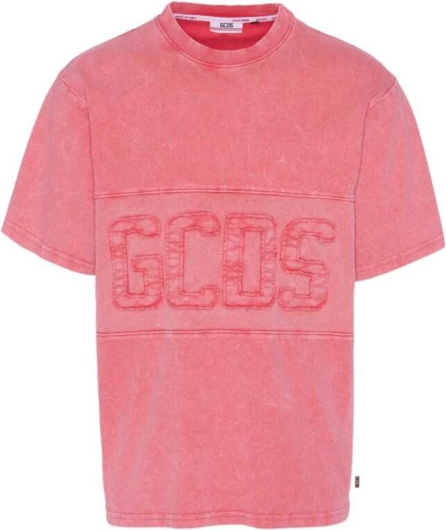 Gcds T-Shirts Roze Heren