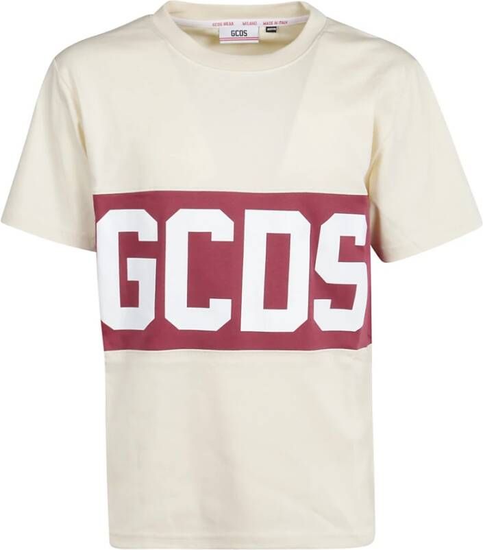 Gcds T-shirts Wit Heren