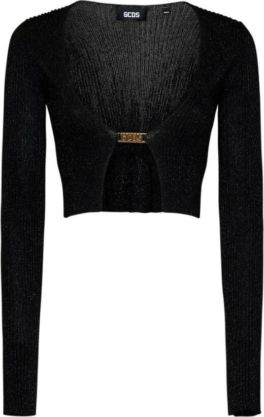 Gcds Zwarte Sweaters voor Heren Zwart Dames