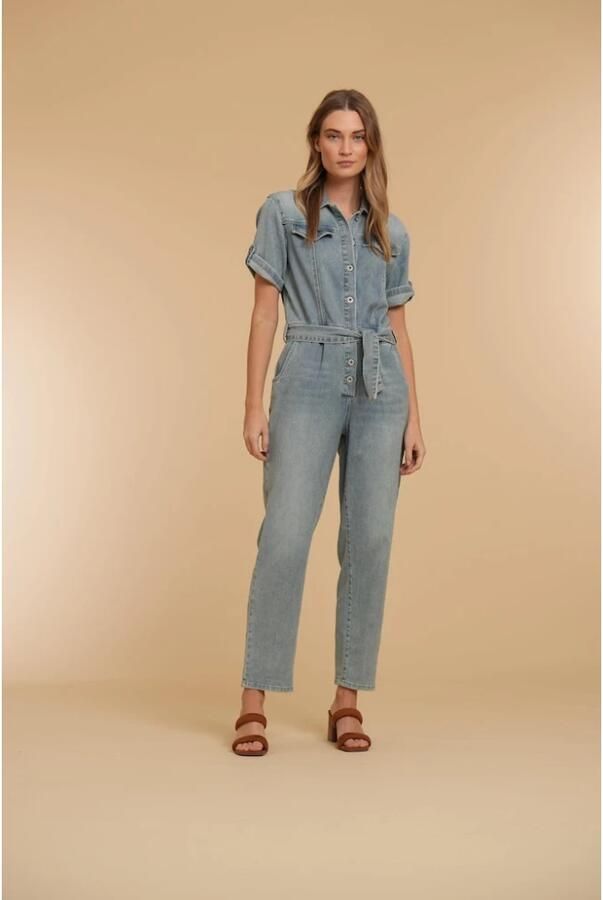 Geisha broek Jumpsuit denim 41002-10 835 stonebleach denim Blue Dames - Foto 2