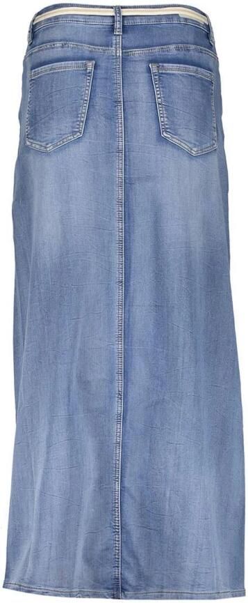 Geisha Elegante Denim Rok Blue Dames - Foto 4