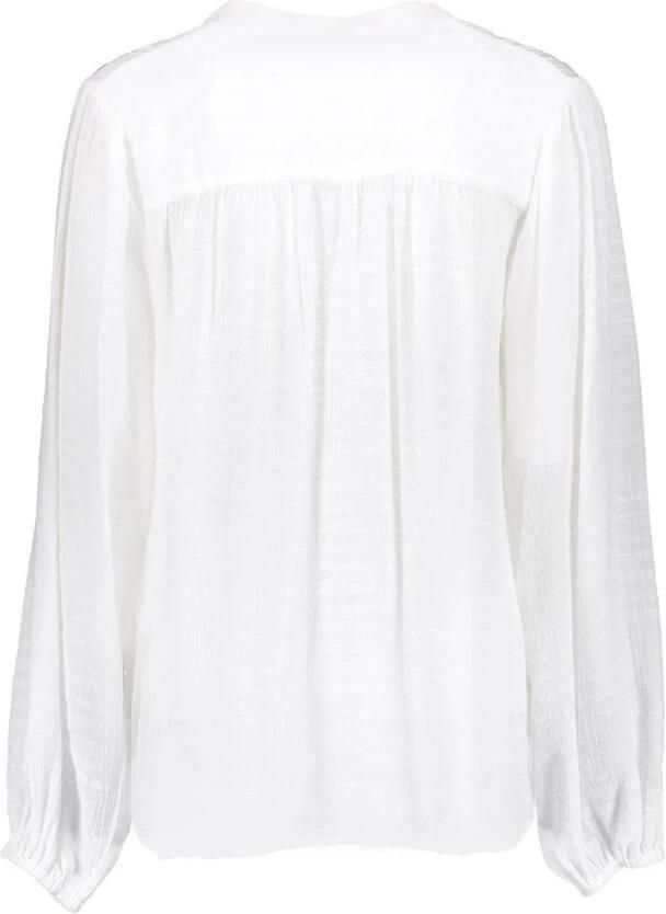Geisha Geborduurde Blouse White Dames - Foto 4