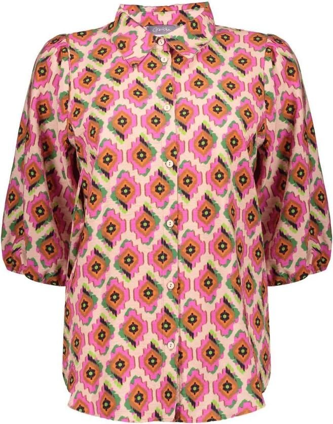 Geisha Roze Mint Blouse Multicolor Dames