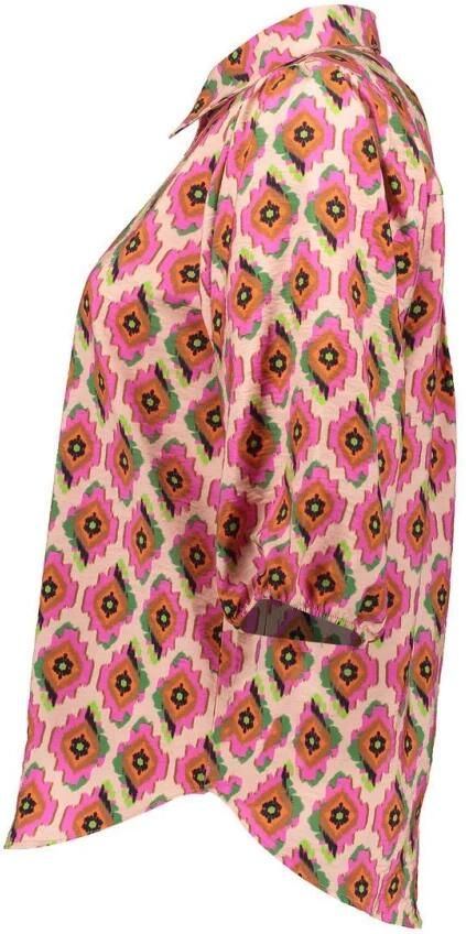 Geisha Roze Mint Blouse Multicolor Dames - Foto 4