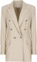 Genny Blazers Beige Dames - Thumbnail 1