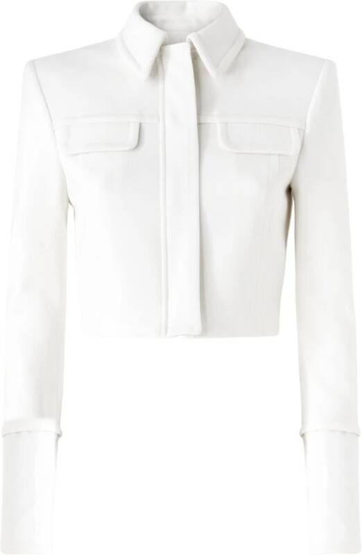 Genny Light Jackets Wit Dames
