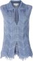 Genny Knitwear Blauw Dames - Thumbnail 1