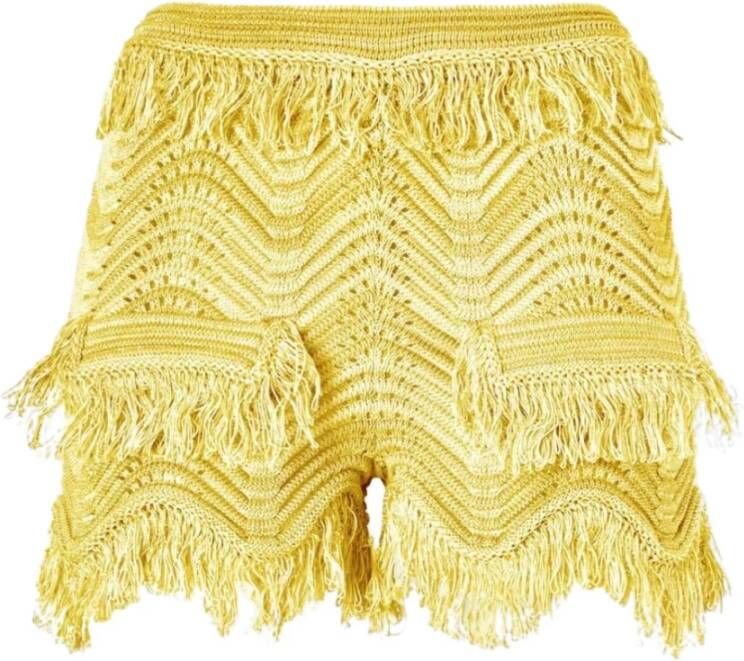Genny Knitwear Yellow Dames