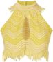 Genny Knitwear Geel Dames - Thumbnail 1
