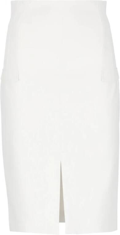 Genny Pencil Skirts Wit Dames