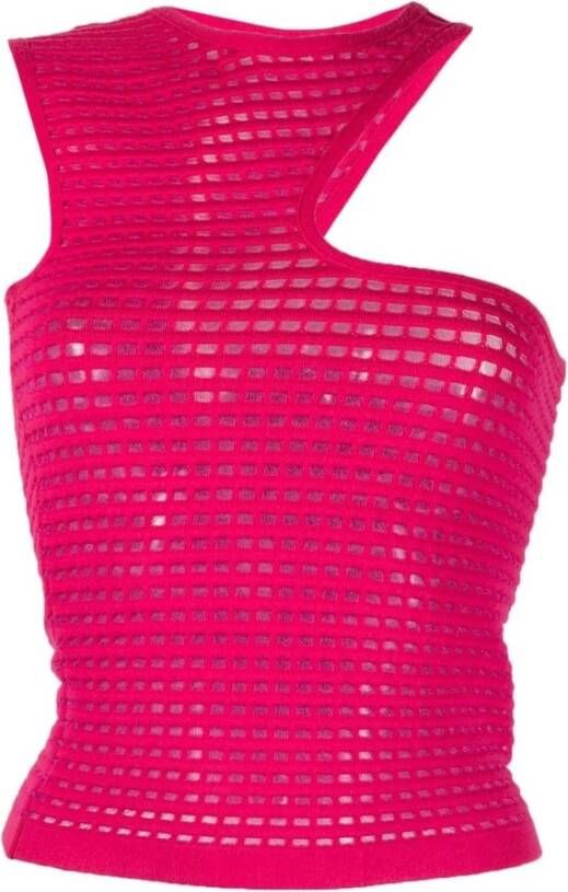 Genny Sleeveless Tops Roze Dames