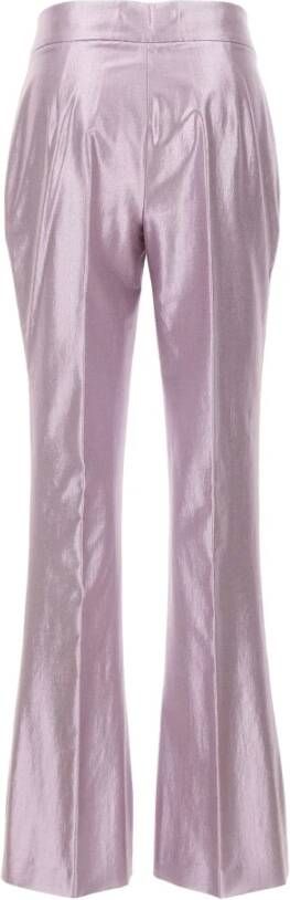 Genny Straight Trousers Pink Dames