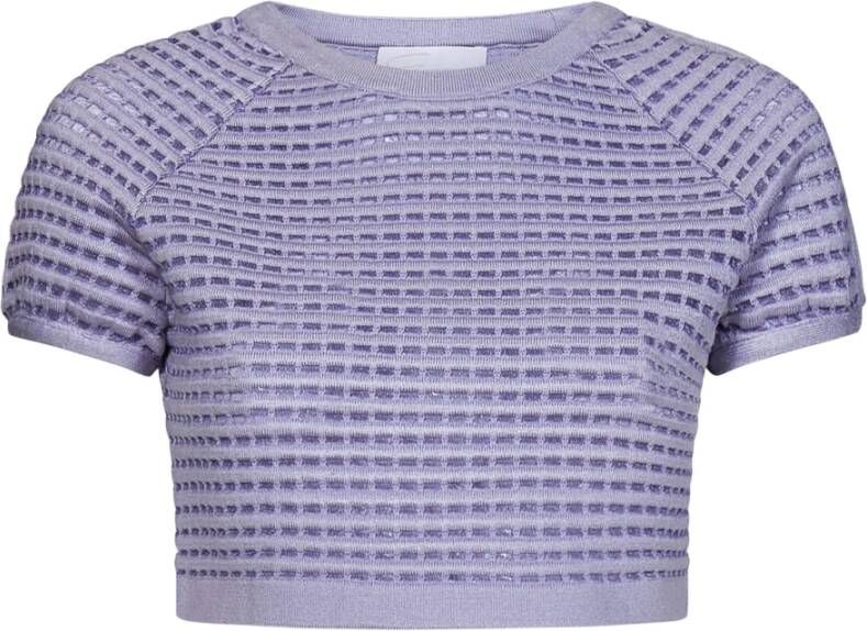 Genny T-Shirts Paars Dames